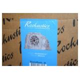 New in Box! Rockustics 6.5" 2-Way Outdoor Weatherproof EconoRock Rock Loudspeaker (Brown)