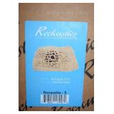 New in Box! Rockustics Rocquette Sandstone Color Rock-Shaped Outdoor Patio / Landscaping Pro Audio Speaker