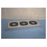 Schroff D-75334 24VDC Rack-Mounted / Rack Mountable Circulation Fan with Power Cable