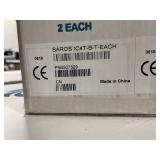 New in Box - PAIR of Crestron Saros IC4T-B-T 4" 2-Way In-Ceiling Pro Audio Loudspeakers / Speakers