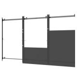 New in Box! Peerless AV DS-LEDIER-3X3 Flat Wall Mount for Samsung Video Wall 3x3 - $2,000+ Online!