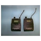 (2) Sennheiser Wireless Microphones / Mics