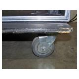JAN-AL, Hard-Sided Travel Case with Rack Rails on Casters