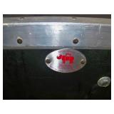 JAN-AL, Hard-Sided Travel Case with Rack Rails on Casters