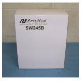 AmpliVox SW245B Compact Dual Wireless Microphone Bluetooth Audio Public Address PA Sound System - NEW