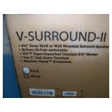 PAIR - Phase Technologies / PhaseTech Technology Velocity V-Surround-II Surround Sound Home Theater Loudspeakers / Speakers