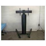 Chief, Heavy-Duty, Rolling Flat Panel Monitor / Television / TV AV Cart on Wheels