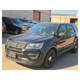 2018 Ford Explorer Police Interceptor 4 Door Wagon