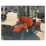 2016 Holder Diesel Tractor C270 with Plow Attachment Model PAN-050-01, Snowplow Model BBX-050-01 Attachment