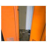 Metal Locker Cabinet 9-door 96" x 18" x 78"