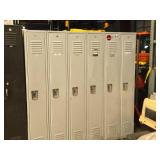 Metal Locker Cabinet 6-door 73" x 18" x 72"