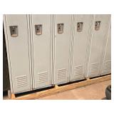 Metal Locker Cabinet 6-door 73" x 18" x 72"