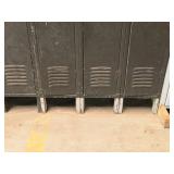 Metal Locker Cabinet 3-door 36" x 18" x 78"