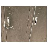 Metal Locker Cabinet 3-door 36" x 18" x 78"