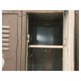 Metal Locker Cabinet 3-door 36" x 18" x 78"