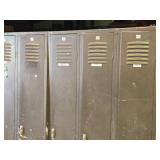 Metal Locker Cabinet 18-door 18