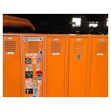 Metal Locker Cabinet 6-door 60" x 18" x 78"