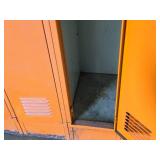 Metal Locker Cabinet 6-door 60" x 18" x 78"