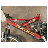 MGX 24" Trail Bike 16" Red/Black Frame
