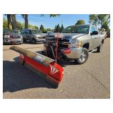2012 Chevrolet Silverado 2500HD 4 Door Extended Cab Work Truck with Snowplow
