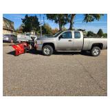 2012 Chevrolet Silverado 2500HD 4 Door Extended Cab Work Truck with Snowplow