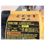 DeWalt® 12" Sliding Compound Miter Saw DW708 with Ridgid Miter Saw Utility Vehicle MS-UV