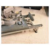 DeWalt® 12" Sliding Compound Miter Saw DW708 with Ridgid Miter Saw Utility Vehicle MS-UV