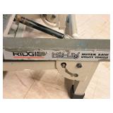 DeWalt® 12" Sliding Compound Miter Saw DW708 with Ridgid Miter Saw Utility Vehicle MS-UV