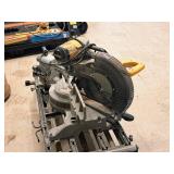 DeWalt® 12" Double Bevel Sliding Compound Miter Saw DW718 with Delta Universal Miter Saw Utility Vehicle / Stand