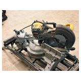 DeWalt® 12" Double Bevel Sliding Compound Miter Saw DW718 with Delta Universal Miter Saw Utility Vehicle / Stand