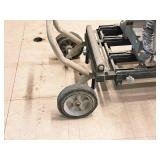 DeWalt® 12" Double Bevel Sliding Compound Miter Saw DW718 with Delta Universal Miter Saw Utility Vehicle / Stand