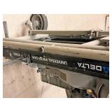DeWalt® 12" Double Bevel Sliding Compound Miter Saw DW718 with Delta Universal Miter Saw Utility Vehicle / Stand