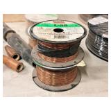 Lot of (2 Partial Spools) Lincoln Electric® 12-GA .025" Mig Welding Wire L-56