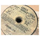 Lot of (1 Full Spool + 1 Partial Spool) Corex Self-Shield 11GS .035" Welding Wire