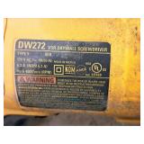 DeWalt® VSR Drywall Screwdriver DW272 with Grabber Super Drive 55 Series Attachment