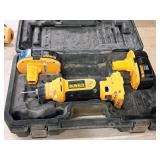 DeWalt® 18V Cut-Out Tool DC550 with (2) Batteries, Case