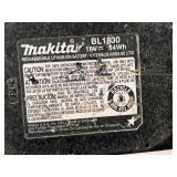 Makita® 18V 3.0Ah 54Wh Rechargeable Lithium Ion Cordless Tool Battery BL1830