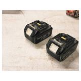 Lot of (2) Makita® 18V 3.0Ah 54Wh Rechargeable Lithium Ion Cordless Tool Battery BL1830