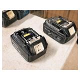 Lot of (2) Makita® 18V 3.0Ah 54Wh Rechargeable Lithium Ion Cordless Tool Battery BL1830