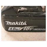 Makita® 18V 4.0Ah 72Wh Rechargeable Lithium Ion Cordless Tool Battery BL1840B