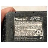 Makita® 18V 4.0Ah 72Wh Rechargeable Lithium Ion Cordless Tool Battery BL1840B