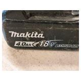 Makita® 18V 4.0Ah 72Wh Rechargeable Lithium Ion Cordless Tool Battery BL1840B