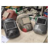 Lot of (3) Welding Masks