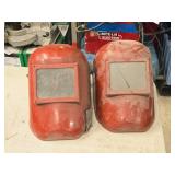 Lot of (2) North Fibre-Metal Tigerhood Thermoplastic Welding Masks 5990