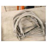 Lot of (6) Faceshield Mounting Brackets