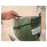 (9) Fibre-Metal High Performance Faceshield Windows Model FM-70 (Dark Green) and (9) Mouting Brackets