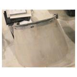 Lot of (6) Assorted Faceshields with Brackets and Clear Shields