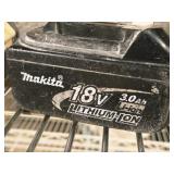 Lot of (2) Makita® 18V 4.0Ah 72Wh  and 18V 3.0Ah 54Wh Rechargeable Lithium Ion Cordless Tool Battery