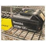 Lot of (2) Makita® 18V 4.0Ah 72Wh  and 18V 3.0Ah 54Wh Rechargeable Lithium Ion Cordless Tool Battery