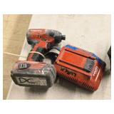 Hilti® 22V 1/4" Impact Driver SID-4-A22 with Battery, Charger